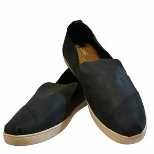 TOMS Deconstructed Alpargata Suede Leather